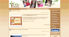 Desktop Screenshot of feszekegyesulet.hu